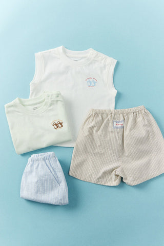 [3/31(火) お昼12時販売予定] [26SS] クールコットン セットアップ