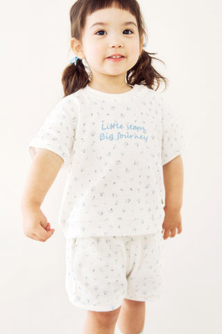 [3/31(火) お昼12時販売予定] [26SS] ワッフル半袖セットアップ