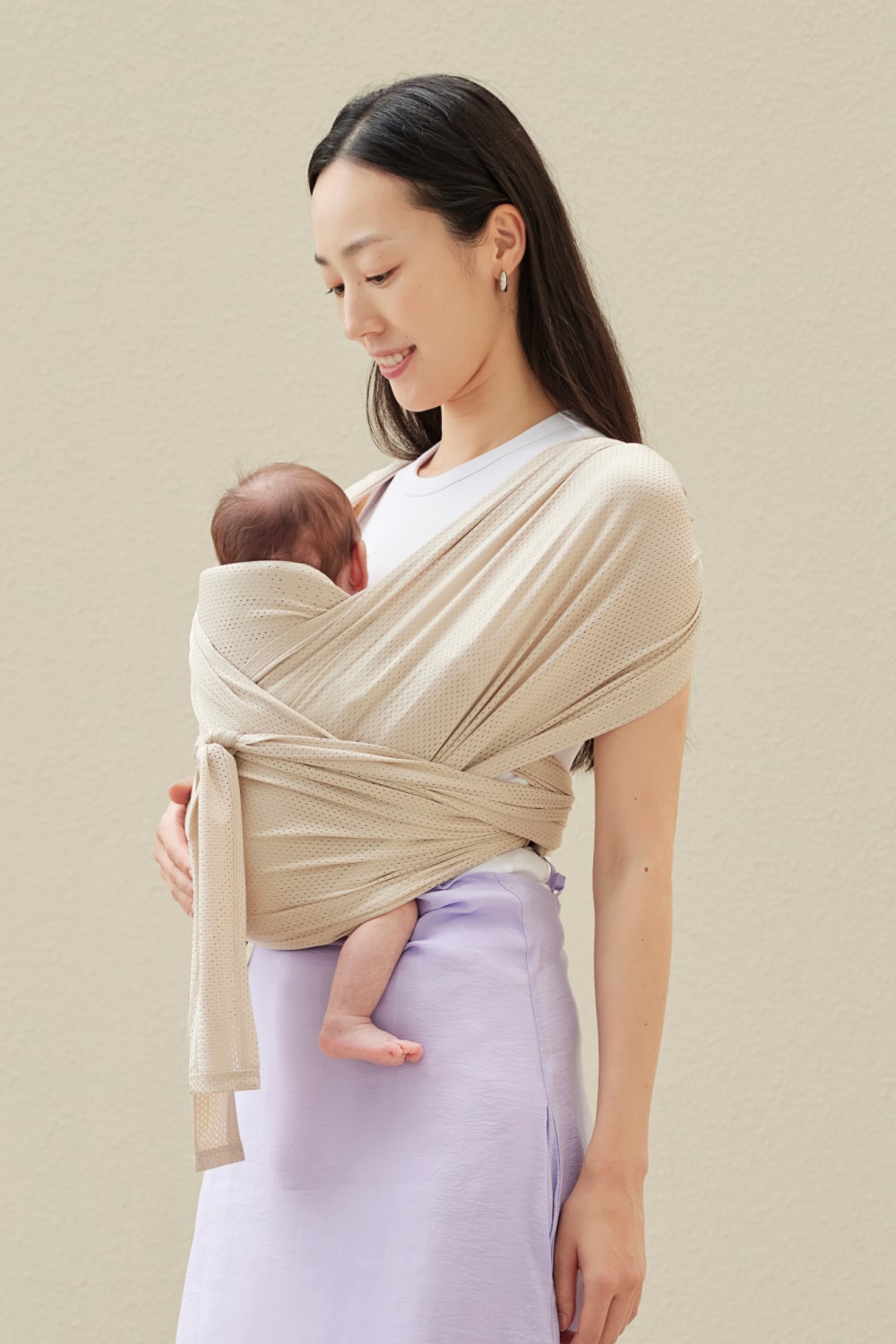 Sさん【試着のみ】コニー抱っこ紐FLEX AirMesh 【Mint Grey】 コニー抱っこ紐FLEX AirMesh™ | 夏用エアーメッシュ素材のサイズ