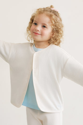 [26SS] ソフトモダールリブカーディガン