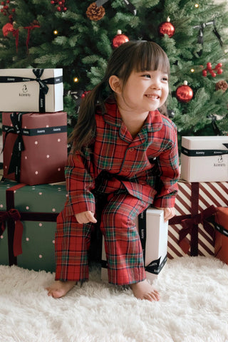 【11月5日12:00販売開始予定】[Holiday] タータンチェックパジャマセット