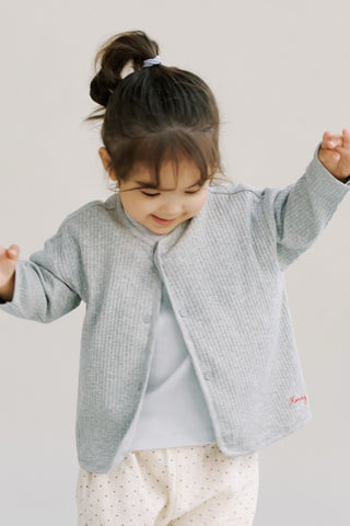 [26SS] ソフトモダールリブカーディガン