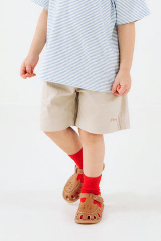 [3/31(火) お昼12時販売予定] [26SS] コットンストレッチハーフパンツ