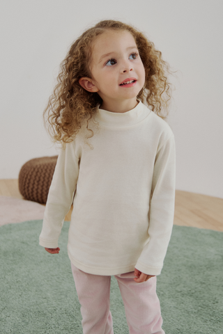 [25FW] コットン レギュラーフィット モックネック Tシャツ