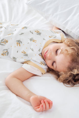 [26SS] SnapMagic™ コットンメッシュスリーパー