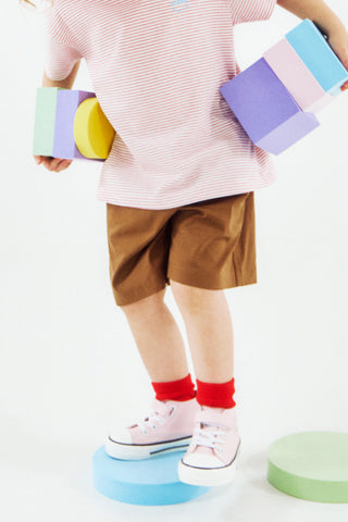 [3/31(火) お昼12時販売予定] [26SS] コットンストレッチハーフパンツ