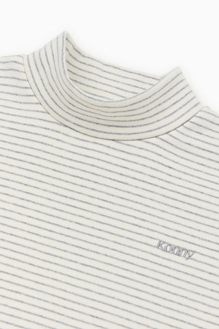 【9/18(木) お昼12時発売予定】[25FW] モダール モックネック Tシャツ