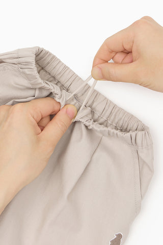 [3/31(火) お昼12時販売予定] [26SS] コットンリラックス クロップドパンツ（8分丈）