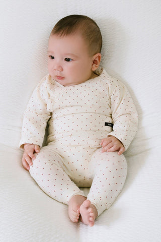 Newborn バンブーボディスーツ&レギンスセット