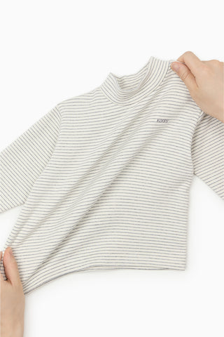 【9/18(木) お昼12時発売予定】[25FW] モダール モックネック Tシャツ