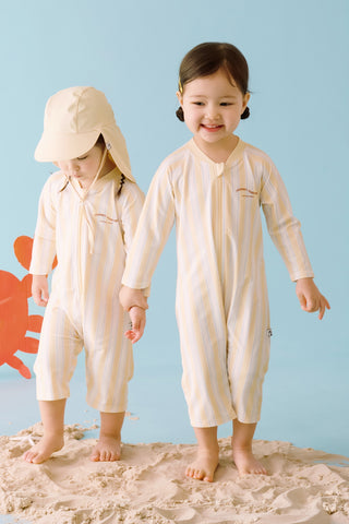 【4/23(木) お昼12時販売予定】[26SS] UVカット オールインワン水着2点セット