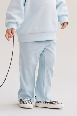 [26SS] ソフトモダール リブフレアレギンス 10分丈