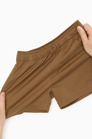 [3/31(火) お昼12時販売予定] [26SS] コットンストレッチハーフパンツ