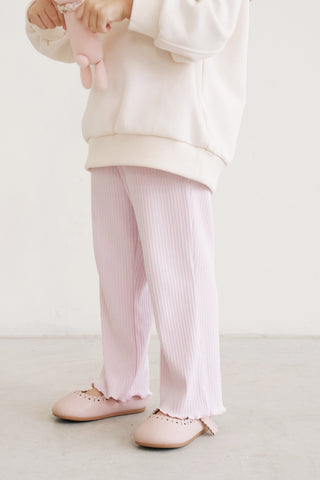 [26SS] ソフトモダール リブフレアレギンス 10分丈