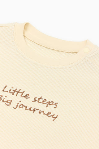 [3/31(火) お昼12時販売予定] [26SS] ワッフル半袖セットアップ