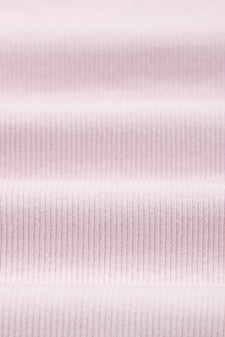 [3/31(火) お昼12時販売予定] [26SS] モダール リブラッフル フリル半袖Ｔシャツ