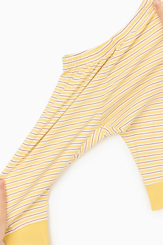 [26SS] コットンストレッチ ボーダーパジャマセット