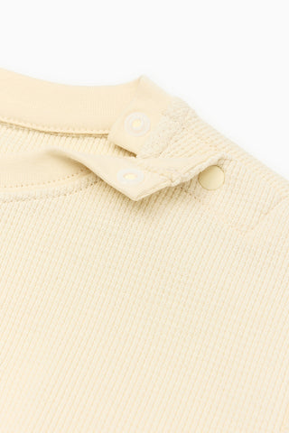 [3/31(火) お昼12時販売予定] [26SS] ワッフル半袖セットアップ