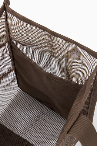 【4/23(木) お昼12時販売予定】メッシュスクエアバッグ