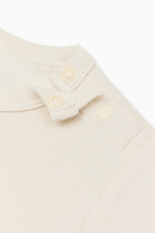 モダールリブ 長袖Tシャツ