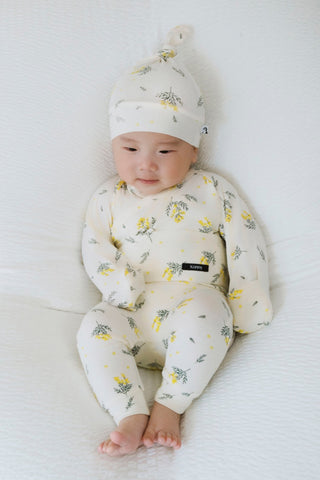 Newborn バンブーボディスーツ&レギンスセット