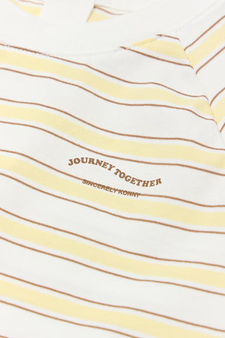 [3/31(火) お昼12時販売予定] [26SS] クールコットン ボーダーセットアップ