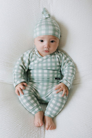 Newborn バンブーボディスーツ&レギンスセット