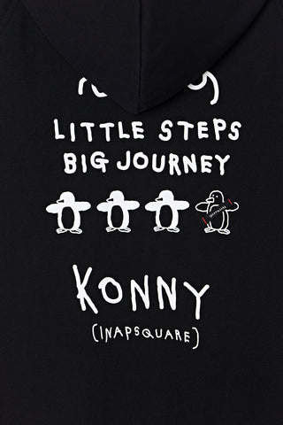 Konny X INAPSQUARE ベビーキャリアアウター スウェットフルジップパーカー