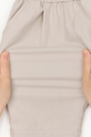 [3/31(火) お昼12時販売予定] [26SS] コットンリラックス クロップドパンツ（8分丈）