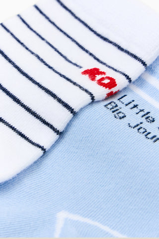 【2/12 お昼12時発売予定】Easy-fit レタリングソックス（2P）