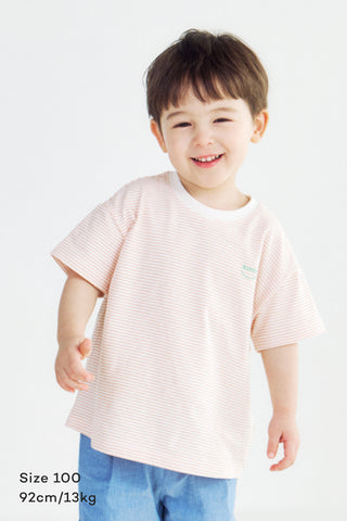 [3/31(火) お昼12時販売予定] [26SS] ストライプ 半袖Tシャツ