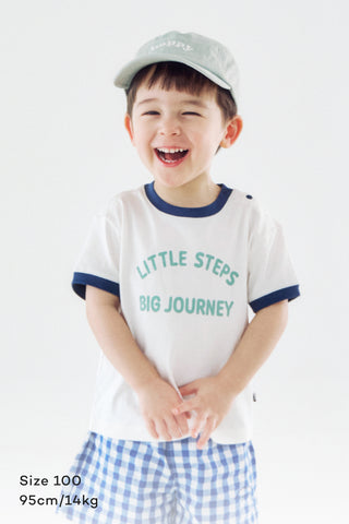 [3/31(火) お昼12時販売予定] [26SS] ソフトコットン パイピング 半袖Tシャツ