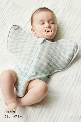 Newborn コットンメッシュ スワドルスーツ(ハーフ) | Konny(コニー Newborn コットンメッシュ スワドルスーツ(ハーフ) | Konny(コニー