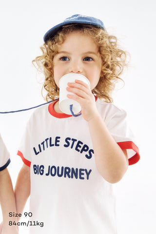 [3/31(火) お昼12時販売予定] [26SS] ソフトコットン パイピング 半袖Tシャツ