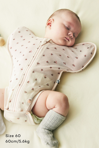 Newborn コットンメッシュ スワドルスーツ(ハーフ) | Konny(コニー Newborn コットンメッシュ スワドルスーツ(ハーフ) | Konny(コニー