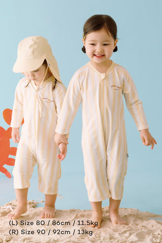 [26SS] UVカット オールインワン水着2点セット