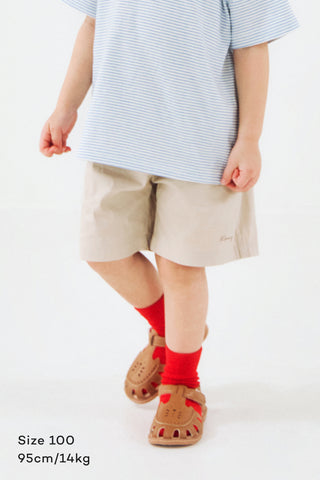 [3/31(火) お昼12時販売予定] [26SS] コットンストレッチハーフパンツ