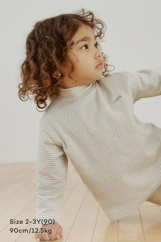 【9/18(木) お昼12時発売予定】[25FW] モダール モックネック Tシャツ