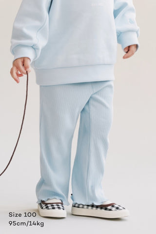 [26SS] ソフトモダール リブフレアレギンス 10分丈