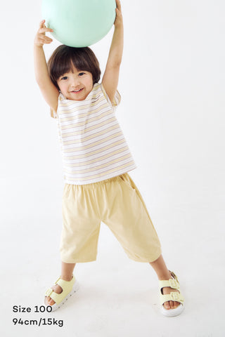 [3/31(火) お昼12時販売予定] [26SS] クールコットン ボーダーセットアップ