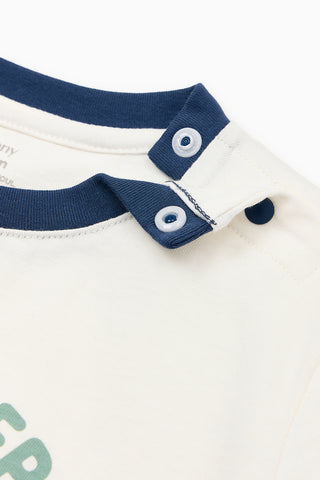 [3/31(火) お昼12時販売予定] [26SS] ソフトコットン パイピング 半袖Tシャツ