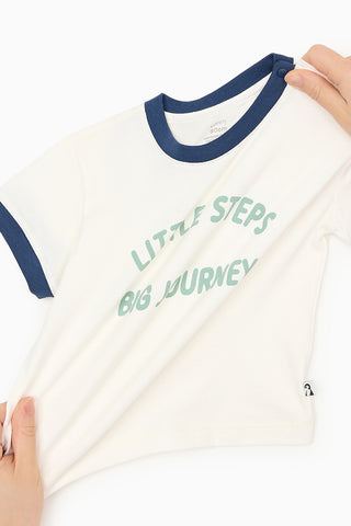 [3/31(火) お昼12時販売予定] [26SS] ソフトコットン パイピング 半袖Tシャツ