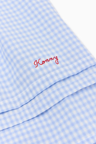 [26SS] チェック柄 長袖ワンピース