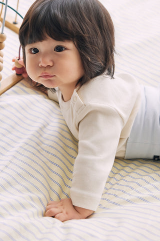 モダールリブ 長袖Tシャツ