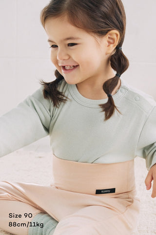 モダールリブ 長袖Tシャツ