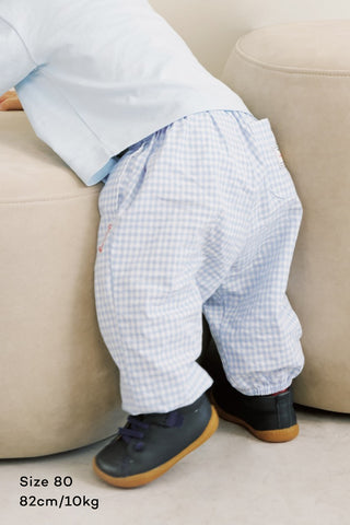 [26SS] チェックリラックスジョガーパンツ
