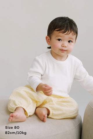 [26SS] ガーゼリラックスジョガーパンツ