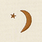 Cream Half Moon pj