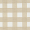 Creamy Gingham Round