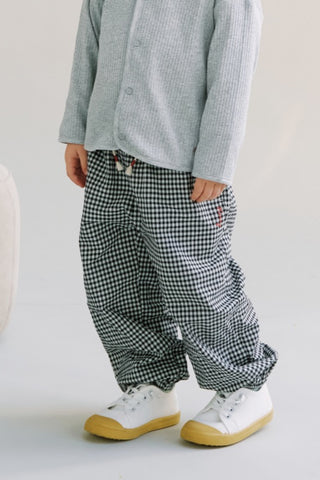 [26SS] チェックリラックスジョガーパンツ